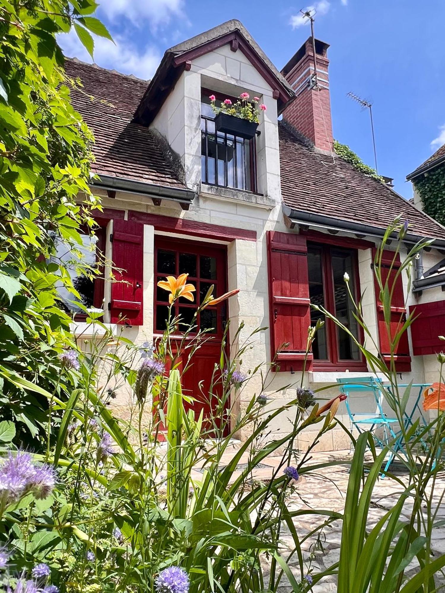 Le Cottage Des Chalands Saint-Georges-sur-Cher Exterior foto