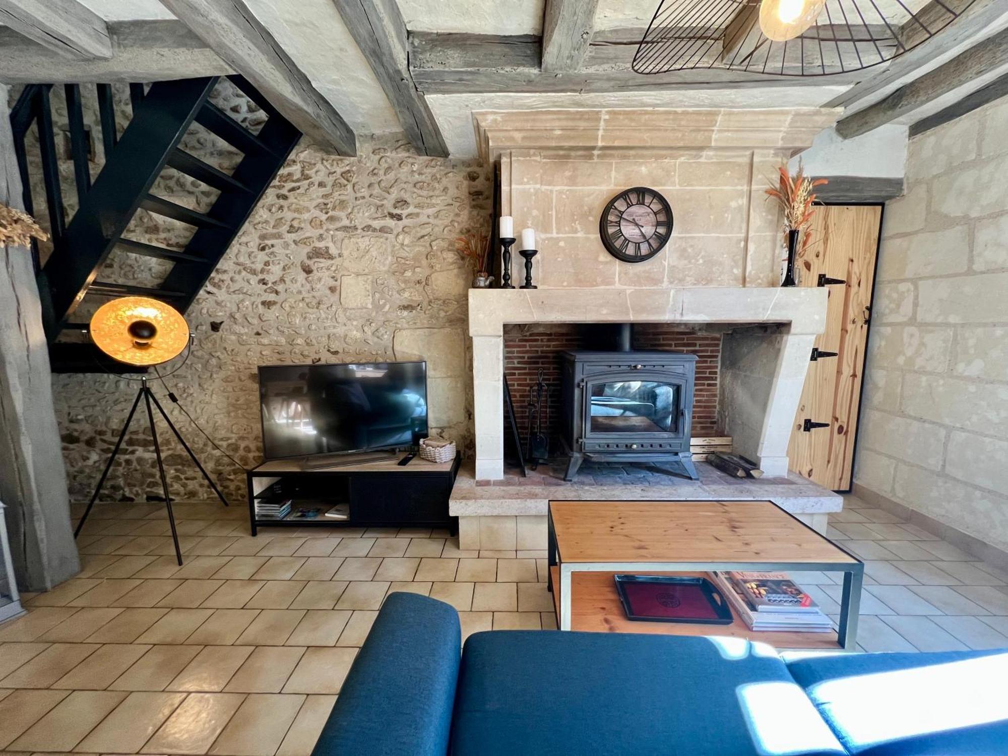 Le Cottage Des Chalands Saint-Georges-sur-Cher Exterior foto