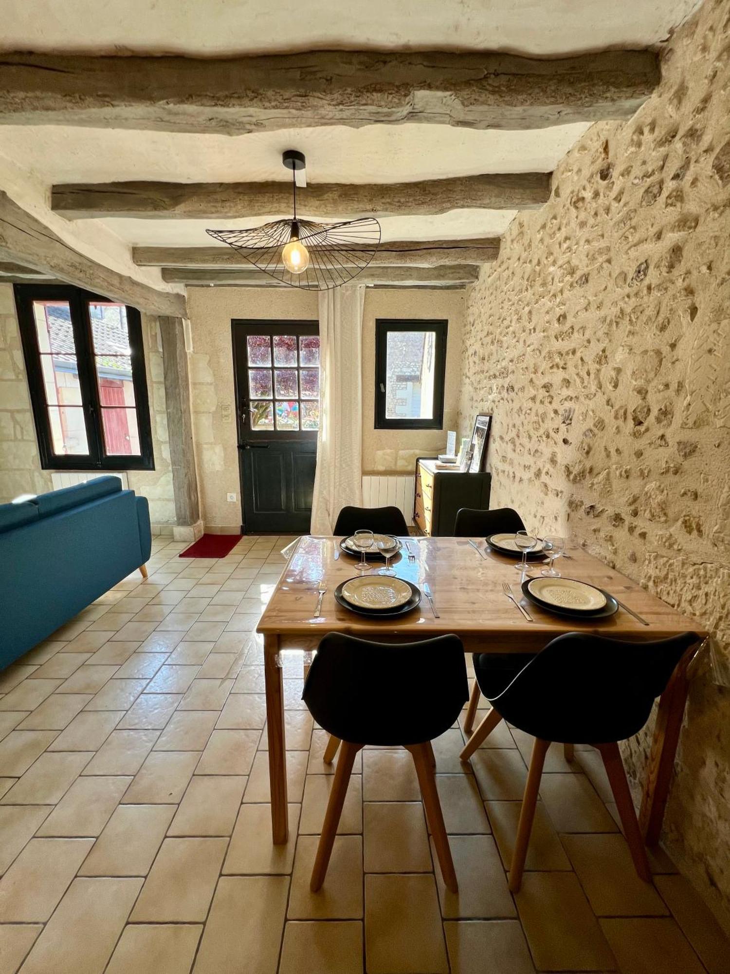 Le Cottage Des Chalands Saint-Georges-sur-Cher Exterior foto